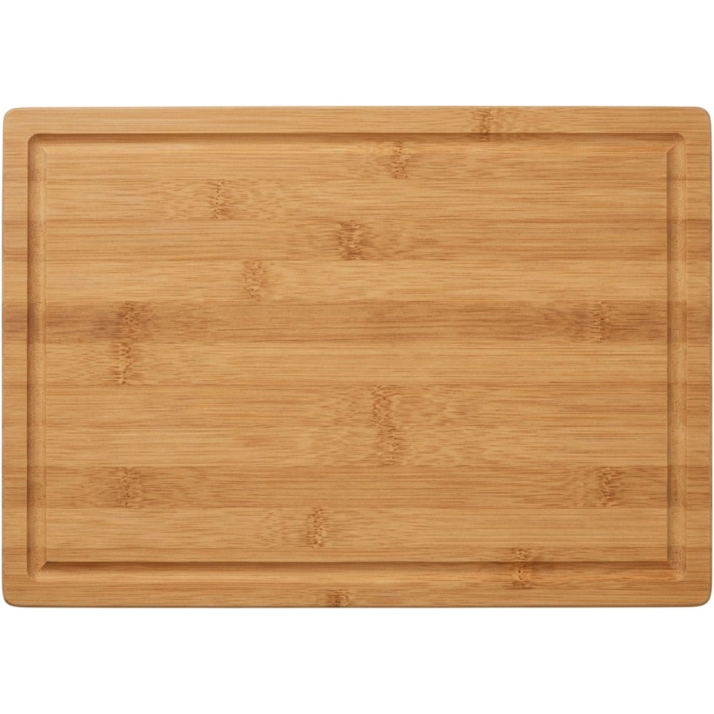 Omnily Bamboo Cutting Board with Juice Groove 15 x 10 in Natural